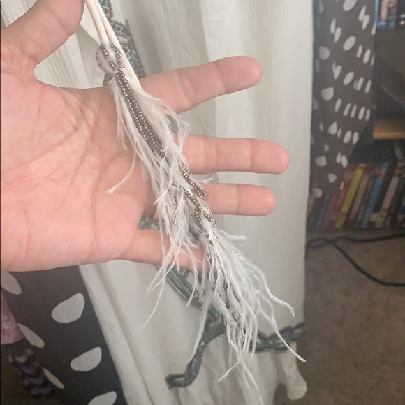 BNWT NAFNAF BEADED HI/low gown/dress sz. 2 - Picture 6 of 7